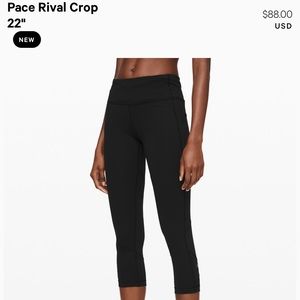 Lululemon Pace Rival Crop